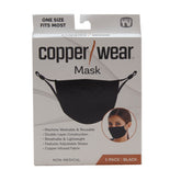 Copper Wear Mask 1-pack Black